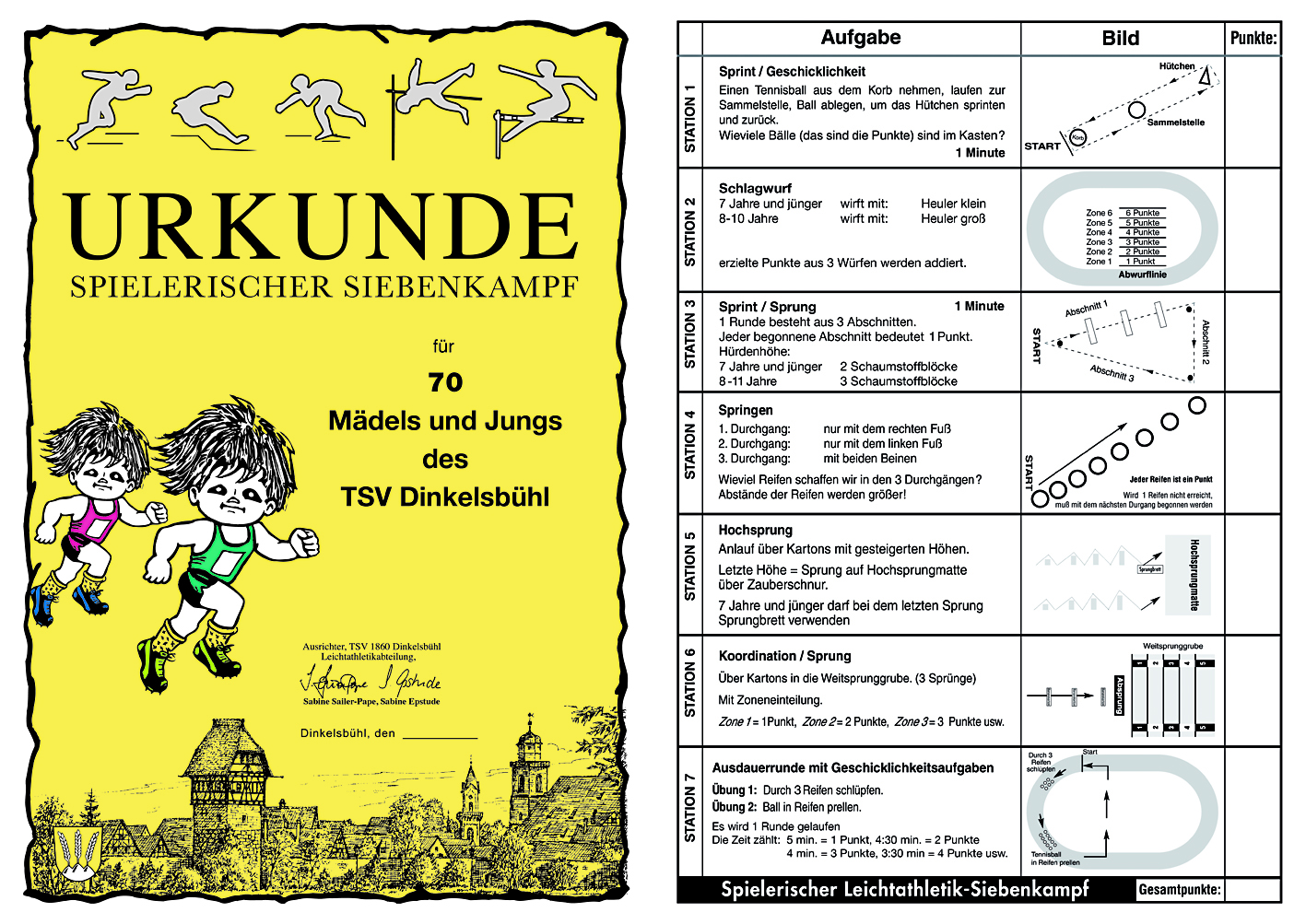 Urkunde Vorderseite